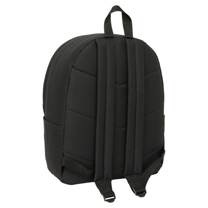 SAFTA Sac à Dos One Piece - 40 cm - Compartiment Padded pour Ordinateur Portable jusqu'à 14.1'', Poches Latérales pour Bouteilles, Poche Frontale à Fermeture Éclair