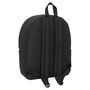 SAFTA Sac à Dos One Piece - 40 cm - Compartiment Padded pour Ordinateur Portable jusqu'à 14.1'', Poches Latérales pour Bouteilles, Poche Frontale à Fermeture Éclair