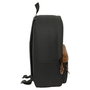 SAFTA Sac à Dos One Piece - 40 cm - Compartiment Padded pour Ordinateur Portable jusqu'à 14.1'', Poches Latérales pour Bouteilles, Poche Frontale à Fermeture Éclair