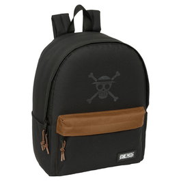 SAFTA Sac à Dos One Piece - 40 cm - Compartiment Padded pour Ordinateur Portable jusqu'à 14.1'', Poches Latérales pour Bouteilles, Poche Frontale à Fermeture Éclair