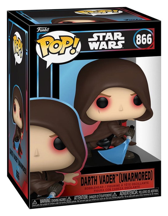 Funko Star Wars POP! Vinyl Darth Vader (Unarmored) Bobble Head Funko Star Wars POP! Vinyl Darth Vader (Unarmored) Bobble Head