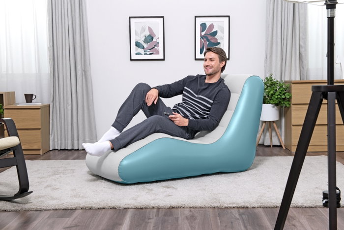 Bestway Sillon Gonflable Luxury 133x79x88 cm Intérieur 75127
