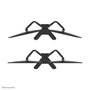 Neomounts DS45-600BL2 Support de table d'écran 10-32 pouces