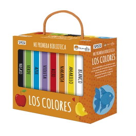 MANOLITO BOOKS Jeu de domino éducatif 28 cartes Les Couleurs 71430 pour apprentissage des couleurs dès 2 ans - Version espagnole
