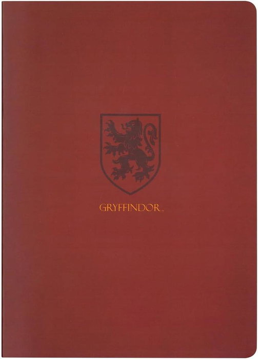 Sd toys Cahier Gryffindor Harry Potter à couverture souple rouge