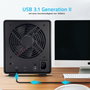 FANTEC MB-X5U31H Boîtier pour 5 disques durs 3,5 pouces USB 3.1 Gen. 2