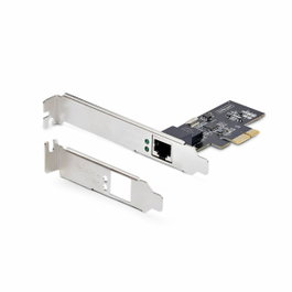 Startech PR12GI-NETWORK-CARD Carte réseau 1 port 2,5G NBASE-T PCIe RJ45 Noir