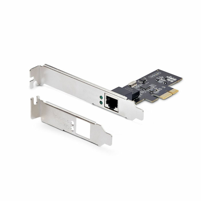 Startech PR12GI-NETWORK-CARD Carte réseau 1 port 2,5G NBASE-T PCIe RJ45 Noir