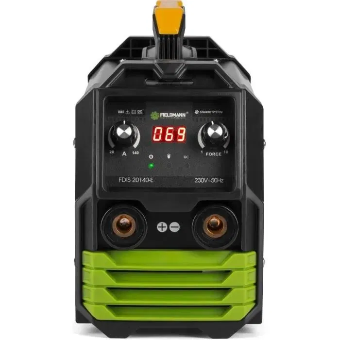 Poste à souder Fieldmann FDIS 20140-E, 20-140 A, 230 V AC, électrode 1.6-3.2 mm, 6.1 kVA, IP21 Poste à souder Fieldmann FDIS 20140-E, 20-140 A, 230 V AC, électrode 1.6-3.2 mm, 6.1 kVA, IP21