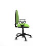 PIQUERAS Y CRESPO Chaise de bureau Algarra, tissu pistache, mécanisme de contact permanent