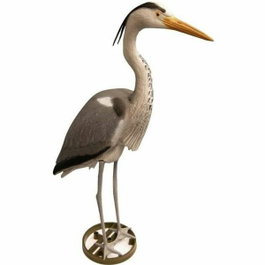 Ubbink Héron décoratif - Résine - Gris - 87 cm