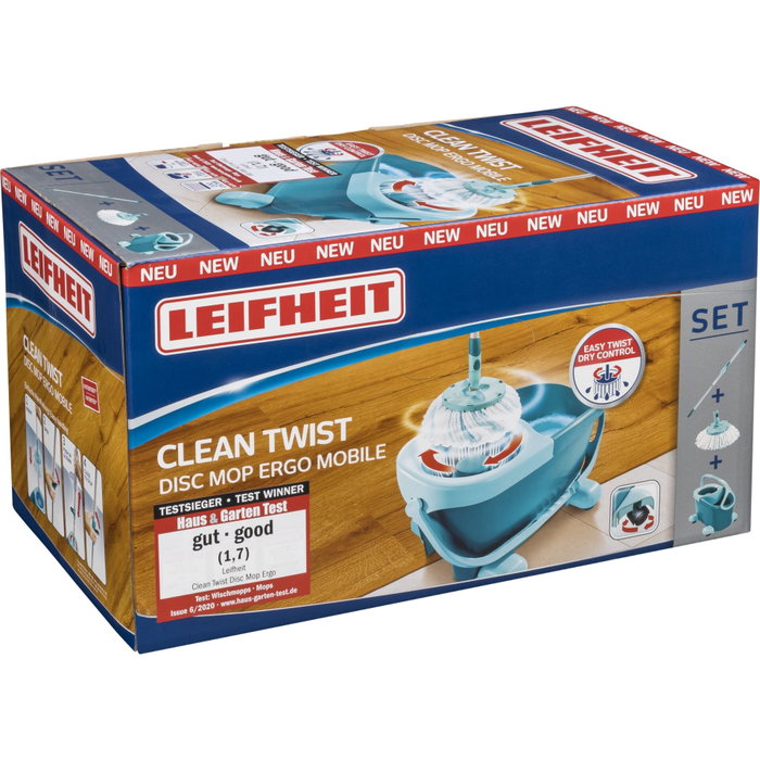Leifheit Clean Twist Disc Mop Ergo Mobile