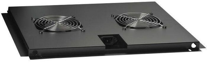 Lanview LVR2430xx Tiroir Ventilateur 2 Ventilateurs pour Baie Rack 600 x 600 mm, Montage Facile en Acier, Compatible Unité de Température Digitale Lanview LVR2430xx Tiroir Ventilateur 2 Ventilateurs pour Baie Rack 600 x 600 mm, Montage Facile en Acier, Compatible Unité de Température Digitale