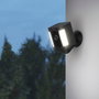 Ring Spotlight Plus Caméra de Surveillance Batterie - Noir - HD 1080p