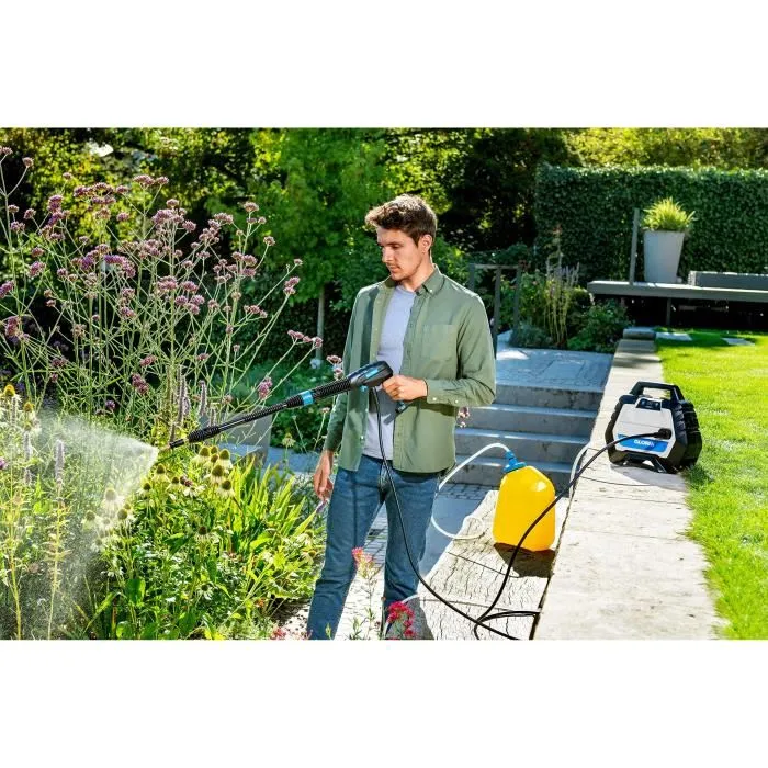 Gloria - Set de protection des végétaux, lance et buse laiton pour MultiJet 18V - Application de produits phytosanitaires biologiques avec 3 buses coniques