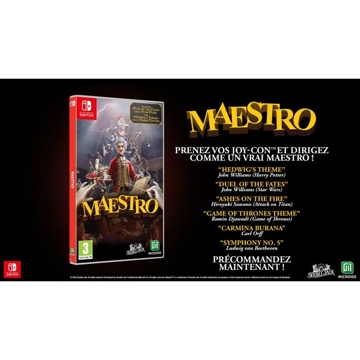 Microids Maestro Nintendo Switch Edition Standard