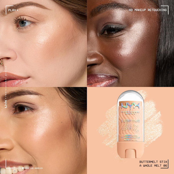 Nyx Professional Make Up BUTTERMELT STIX glow boosting stick #06-Whole Melt 5 gr Nyx Professional Make Up BUTTERMELT STIX glow boosting stick #06-Whole Melt 5 gr