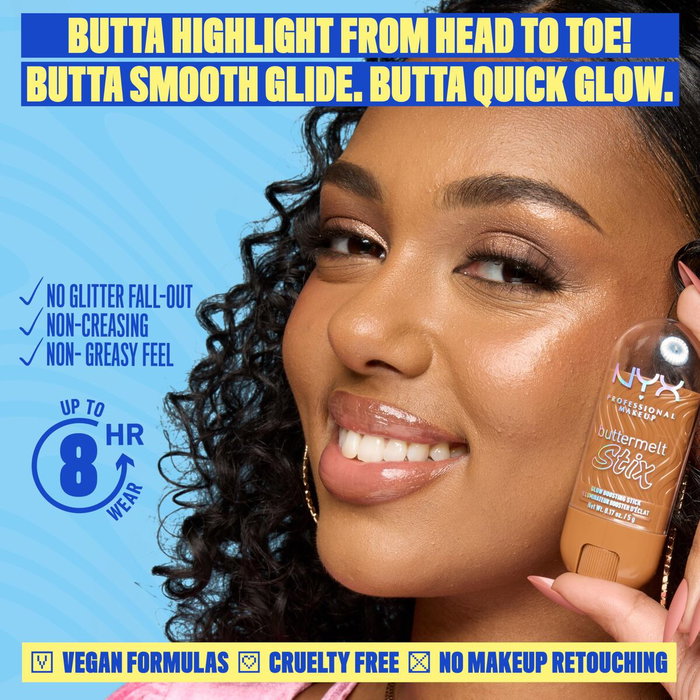 Nyx Professional Make Up BUTTERMELT STIX glow boosting stick #06-Whole Melt 5 gr Nyx Professional Make Up BUTTERMELT STIX glow boosting stick #06-Whole Melt 5 gr