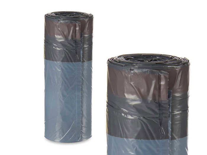 Arte Regal Sacs Poubelle Autocollants Parfumés 30 L 20 Uds Gris Polyéthylène 55x55 cm (Set de 15)