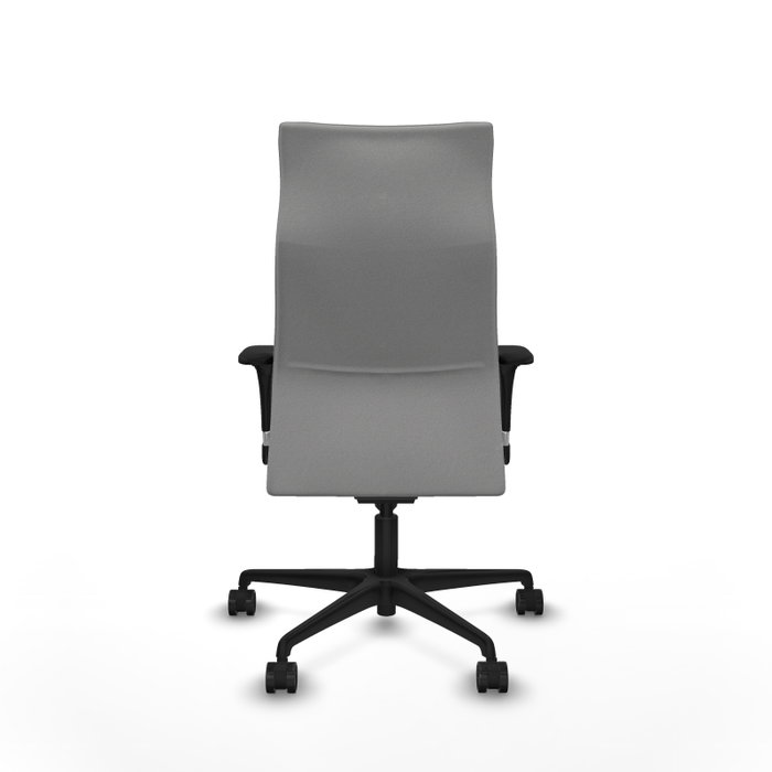 Piqueras Y Crespo Sillón Albacete Gris clair avec mécanisme Sincro et bras 1D