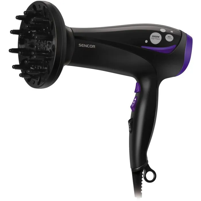 Sencor SHD 108VT Sèche-cheveux ionique - Noir