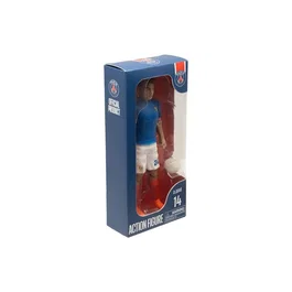 Megableu - Figurine Articulée PSG Désiré Doué - Maillot 14 - 20 cm - Collection Football