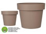 IBERGARDEN Maceta en plastique marron avec réserve d'eau 40cm