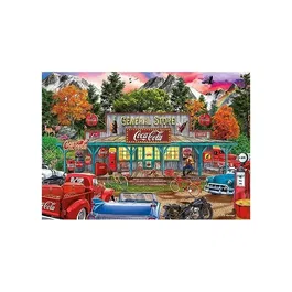 Schmidt Spiele Puzzle 1000 Pièces Magasin Coca Cola - Paysage Détailé, À Partir de 12 Ans