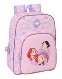 Safta Sac à dos enfant K-Pop Demon Hunters Chibi adaptable sur chariot