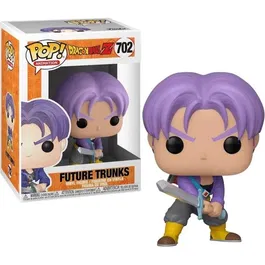 Funko Pop Animation Dragon Ball Z - Figurine Future Trunks avec épée (Réf. 702) - Guerrier du futur