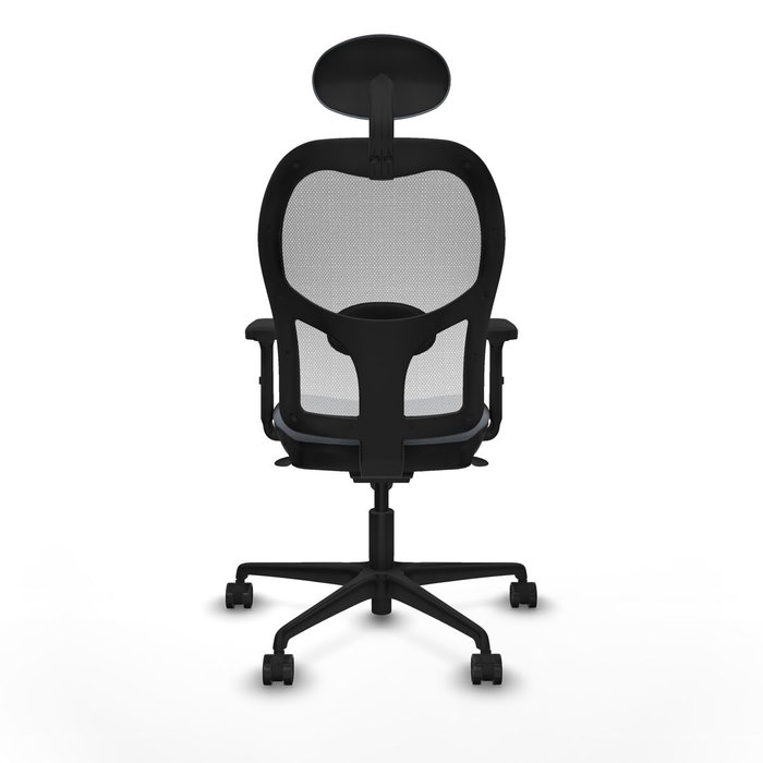 Piqueras y Crespo Chaise de Bureau avec Appui-tête Jorquera Gris Piqueras y Crespo Chaise de Bureau avec Appui-tête Jorquera Gris