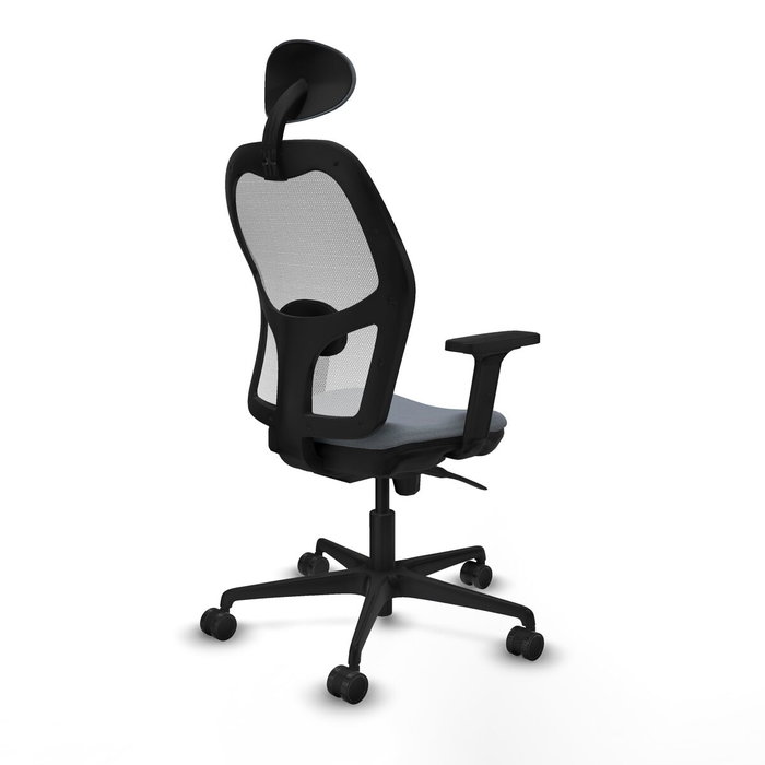 Piqueras y Crespo Chaise de Bureau avec Appui-tête Jorquera Gris Piqueras y Crespo Chaise de Bureau avec Appui-tête Jorquera Gris