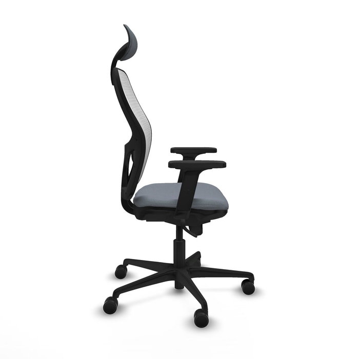 Piqueras y Crespo Chaise de Bureau avec Appui-tête Jorquera Gris Piqueras y Crespo Chaise de Bureau avec Appui-tête Jorquera Gris