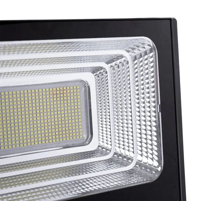 Projecteur LED Solaire 150W 4000K avec Panneau Solaire, Batterie 10000mAh, Télécommande - HO-SOLARFL-150W-01-W