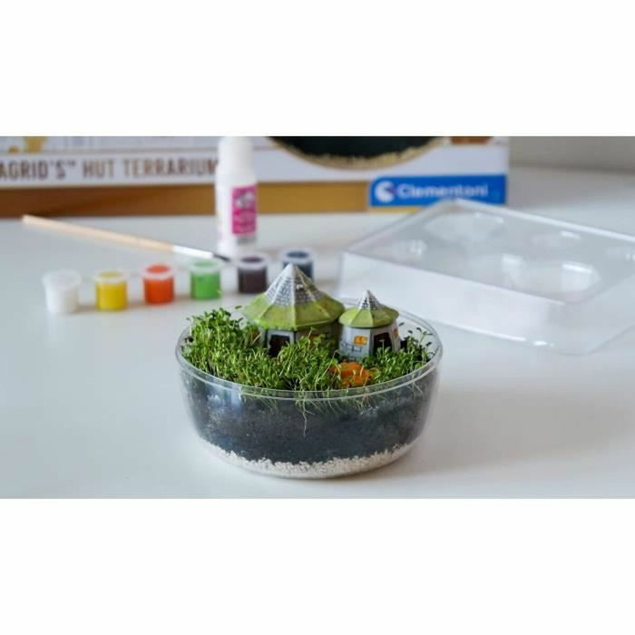 Clementoni Terrarium Harry Potter - Cabane de Hagrid à reproduire