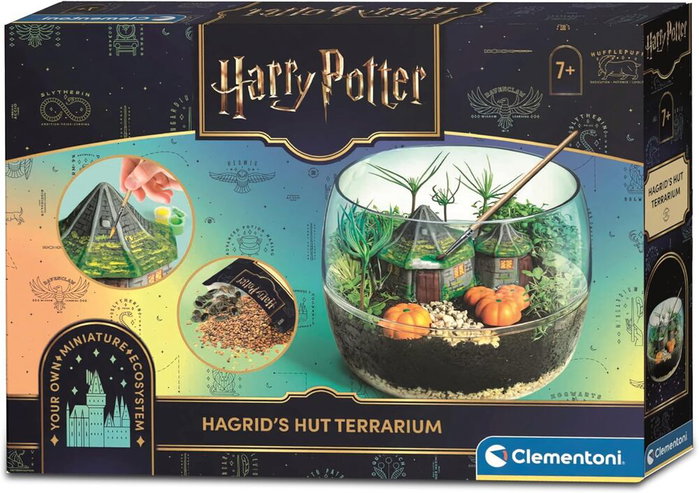 Clementoni Terrarium Harry Potter - Cabane de Hagrid à reproduire
