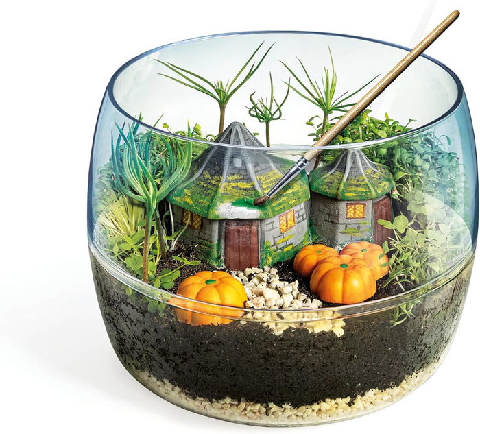 Clementoni Terrarium Harry Potter - Cabane de Hagrid à reproduire