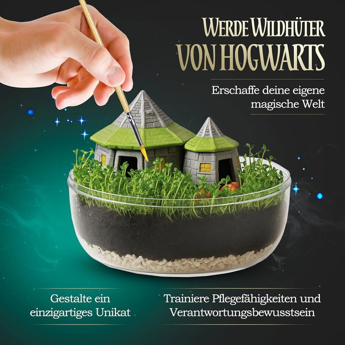 Clementoni Terrarium Harry Potter - Cabane de Hagrid à reproduire