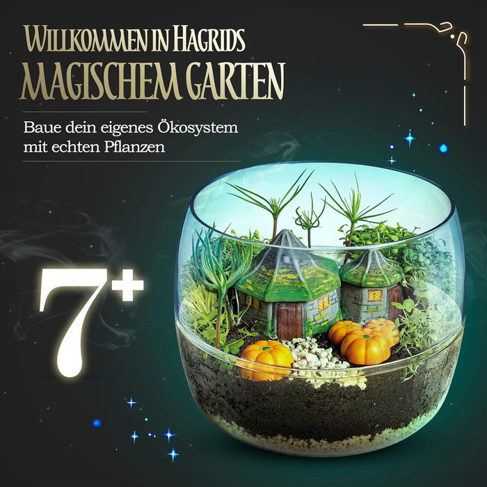 Clementoni Terrarium Harry Potter - Cabane de Hagrid à reproduire