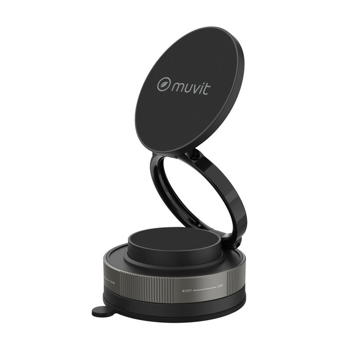 Support de Téléphone pour Voiture Muvit MCCHL0035 Noir