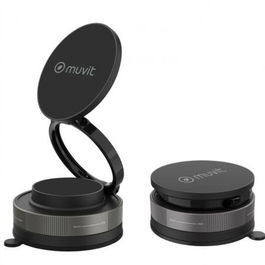 Support de Téléphone pour Voiture Muvit MCCHL0035 Noir