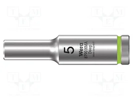 WERA Douille HEX 5mm 1/4'' 50mm