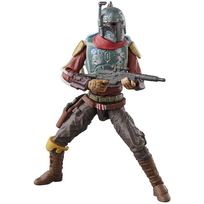 HASBRO - Figurine articulée Cobb Vanth Mandalorian Armor The Mandalorian Star Wars 9,5 cm avec casque, propulseur et blasters