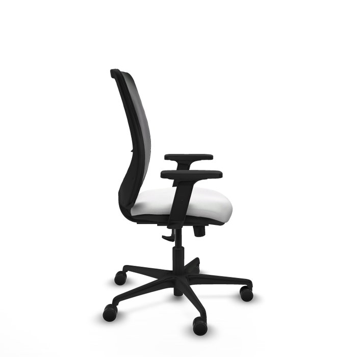 PIQUERAS Y CRESPO Chaise Zulema Synchro 3 positions Blanc/Noir PIQUERAS Y CRESPO Chaise Zulema Synchro 3 positions Blanc/Noir