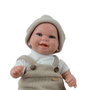 Arias Poupée Reborn Mateo 35 cm Beige avec Coussin