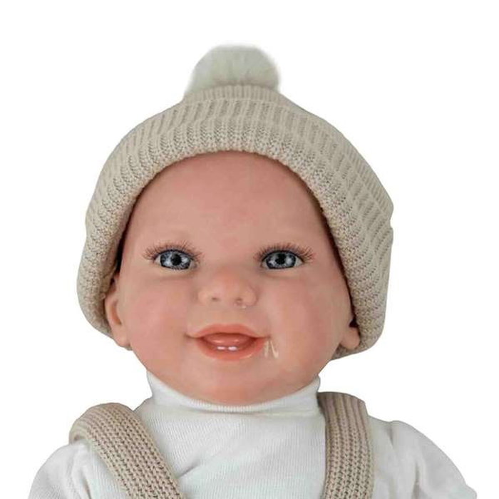 Arias Poupée Reborn Mateo 35 cm Beige avec Coussin