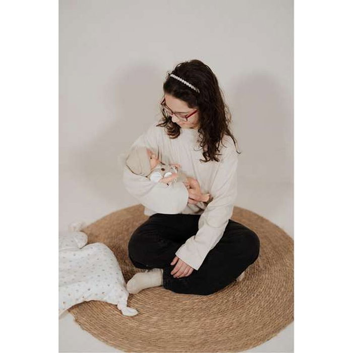 Arias Poupée Reborn Mateo 35 cm Beige avec Coussin