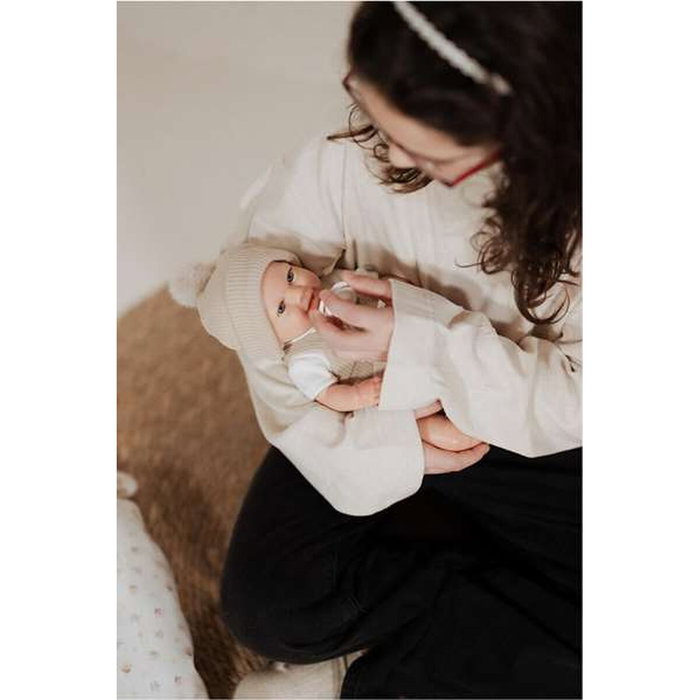 Arias Poupée Reborn Mateo 35 cm Beige avec Coussin