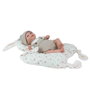 Arias Poupée Reborn Mateo 35 cm Beige avec Coussin