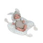 Arias Poupée Reborn Mateo 35 cm Beige avec Coussin
